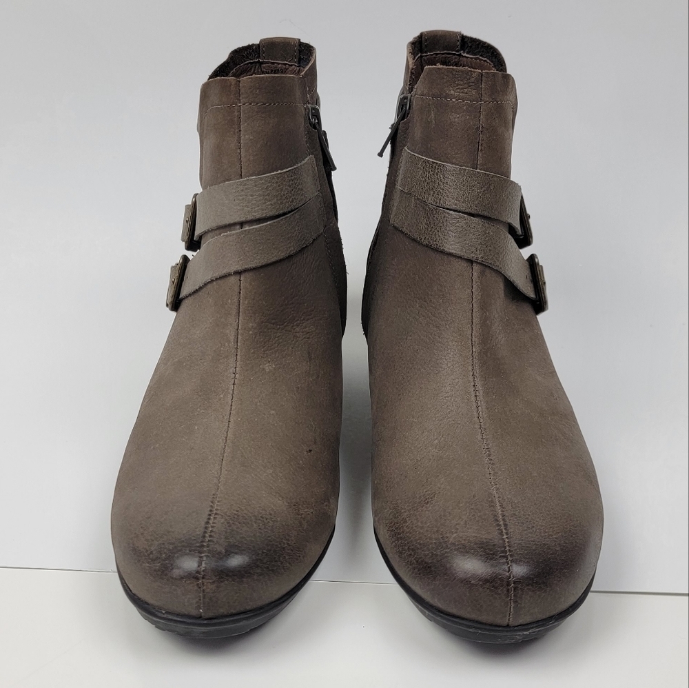 Abeo Nadia Buckle Cut Out Boots 7.5 NEW - Picture 10 of 12